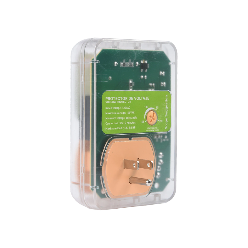 HWTB-V001-US 110V 15A এয়ার কন্ডিশনারগুলির জন্য সামঞ্জস্যযোগ্য ভোল্টেজ প্রটেক্টর