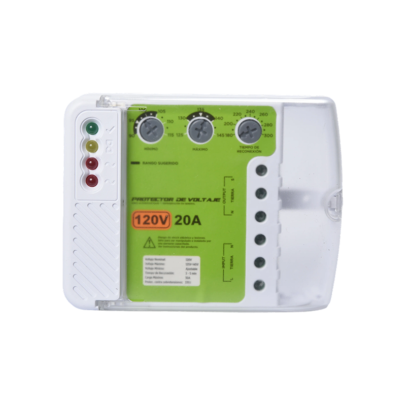 HWTB-V003D-US 110V 30A US এয়ার কন্ডিশনারগুলির জন্য সামঞ্জস্যযোগ্য ভোল্টেজ প্রটেক্টর