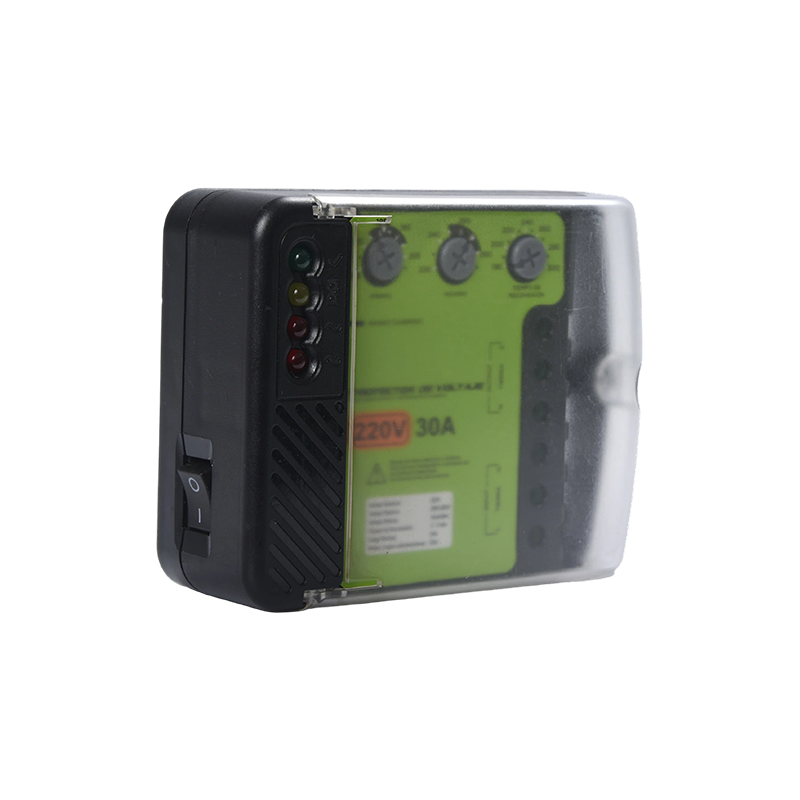 HWTB-V004D-CE 230V 30A US এয়ার কন্ডিশনারগুলির জন্য সামঞ্জস্যযোগ্য ভোল্টেজ প্রটেক্টর