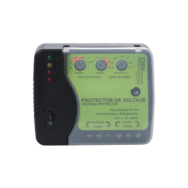 HWTB-V004-CE 230V 30A US এয়ার কন্ডিশনারগুলির জন্য সামঞ্জস্যযোগ্য ভোল্টেজ প্রটেক্টর