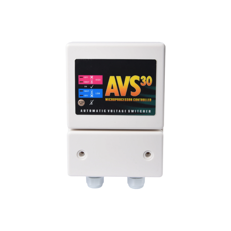 HWTB-V042-CE 230V 30A US এয়ার কন্ডিশনারগুলির জন্য সামঞ্জস্যযোগ্য ভোল্টেজ প্রটেক্টর